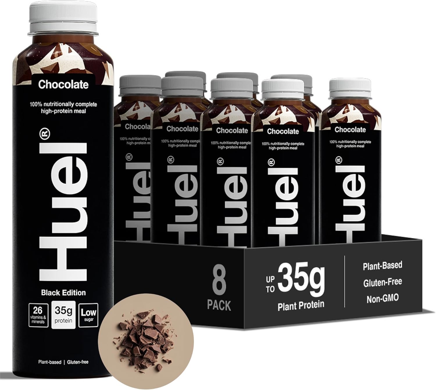 Huel RTD Black Edition, , 8*500ml, Chocolate