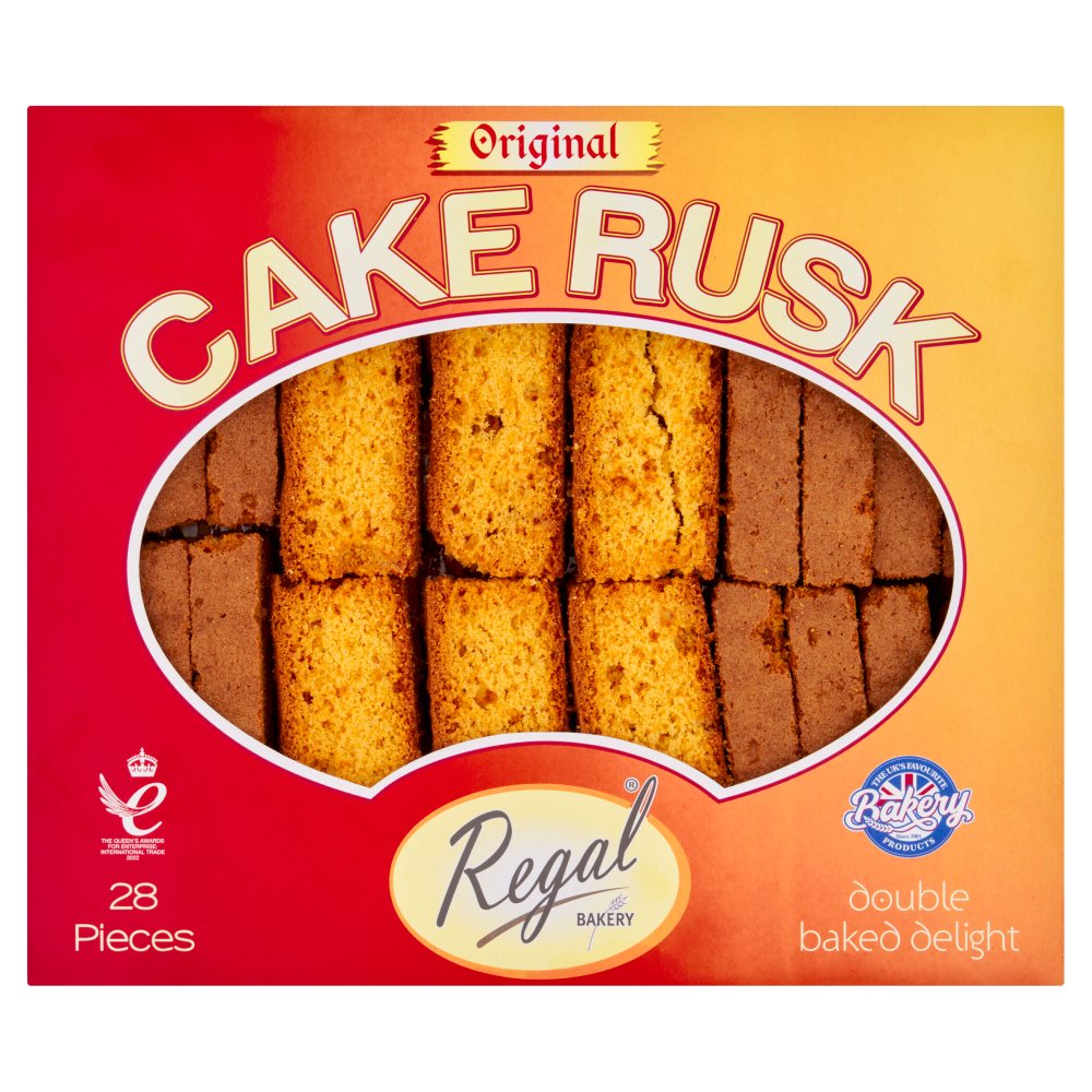 Regal 28pk Original Cake Rusk