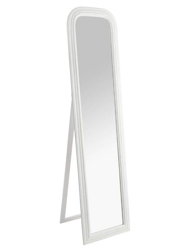 Adèle free-standing mirror 160 x 40cm white