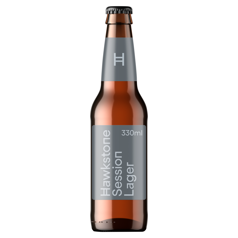 Hawkstone - Session Lager 4% Abv - 330ml