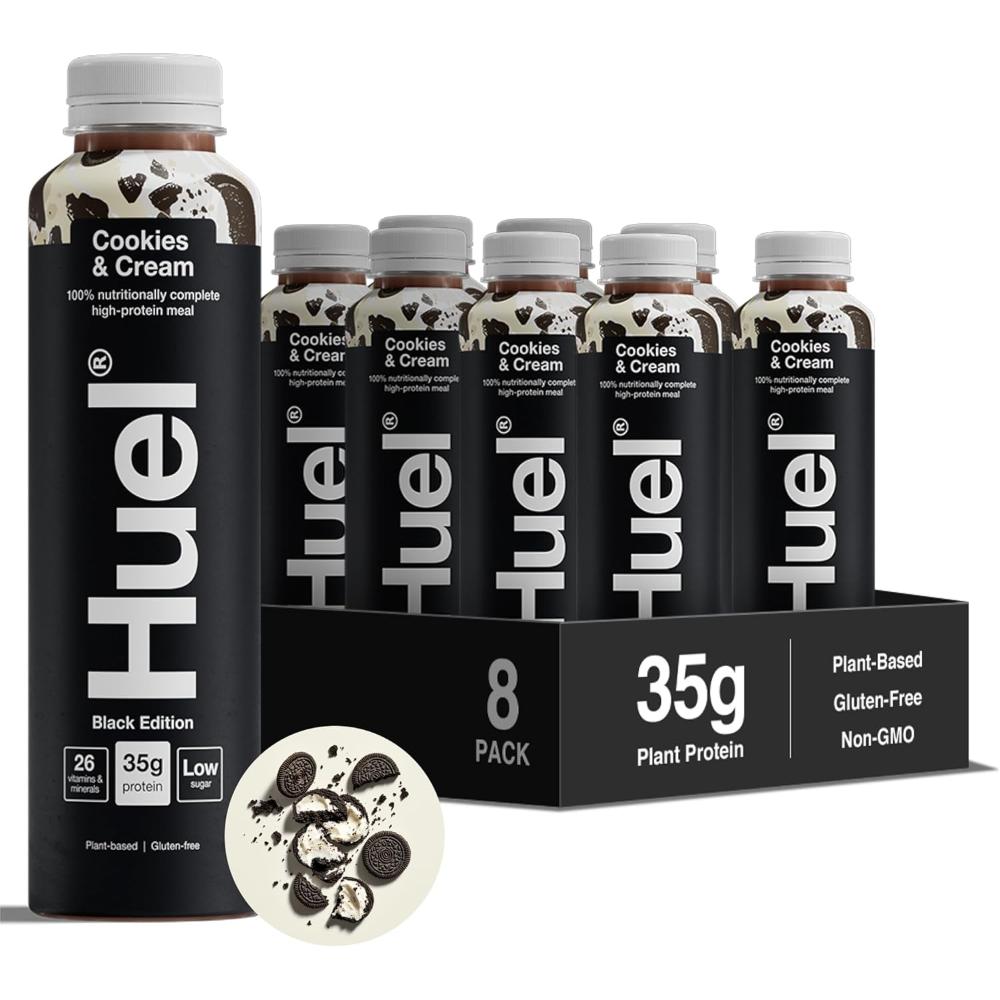 Huel RTD Black Edition Cookies and Cream ,8*500ml