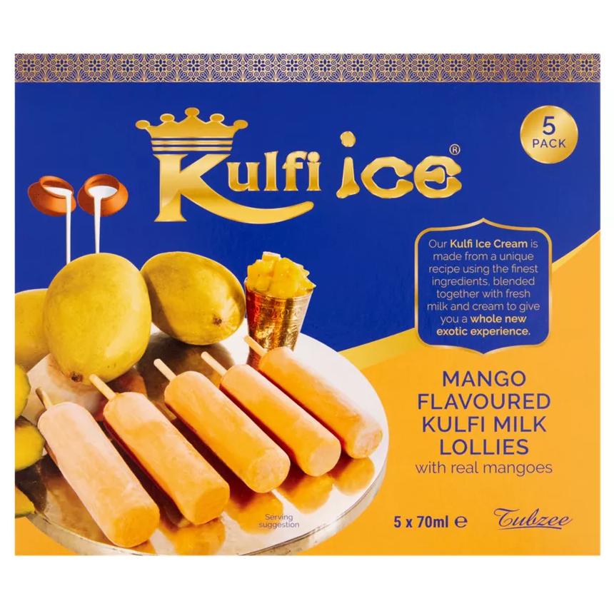 Kulfi 5pk Mango Ice 350ml