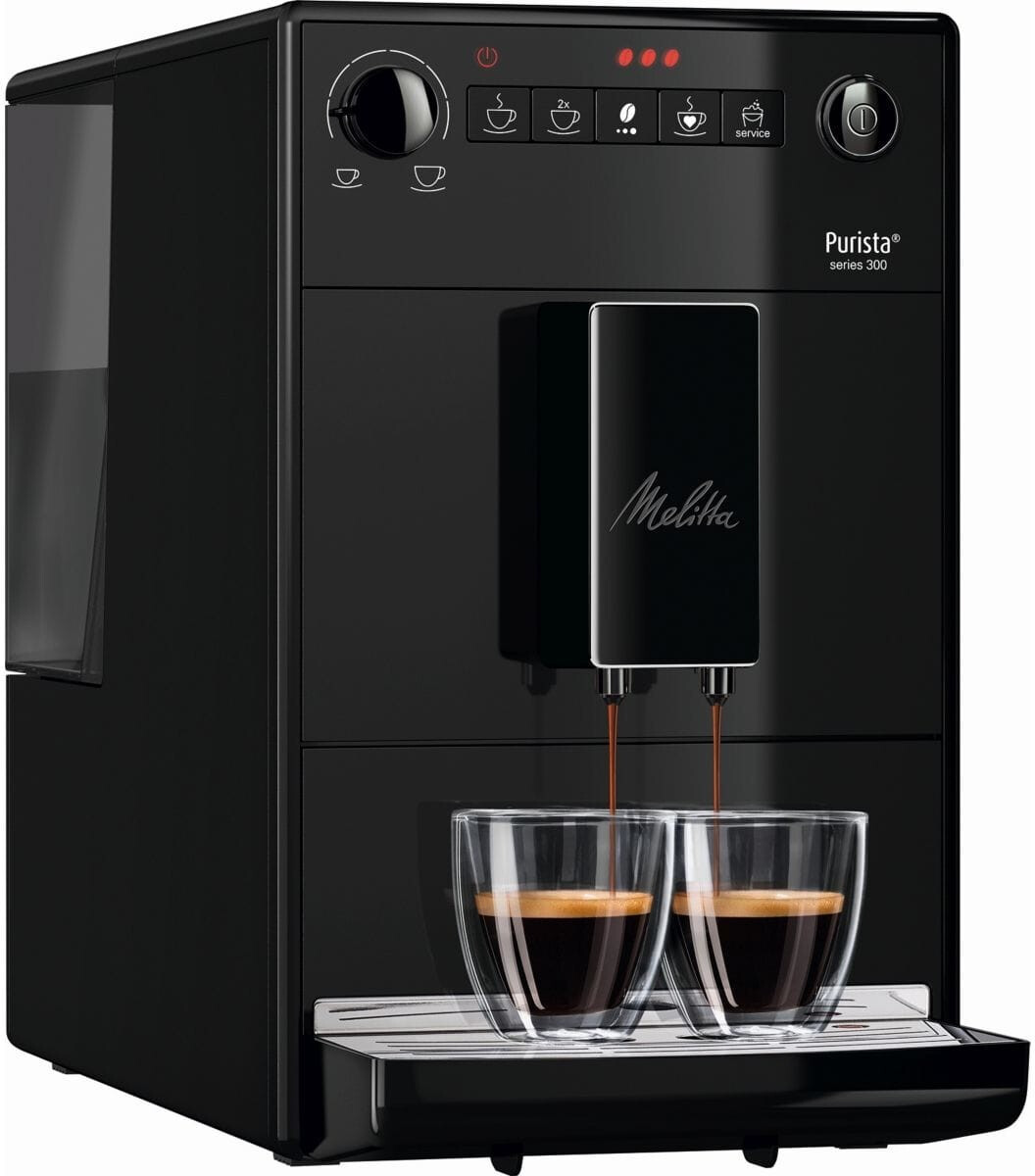 Melitta Purista Pure Black - Kaffeemaschine F230-002 - Espressomaschine