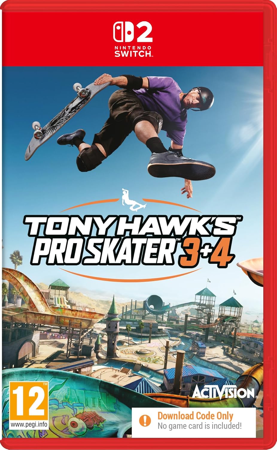 Tony Hawks Pro Skater 3 And 4 (Code in Box) (Switch 2)