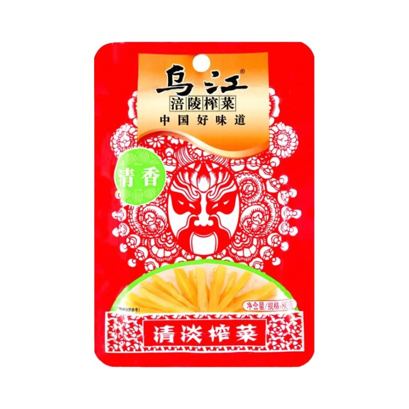 WUJIANG Light Flavour Mustard Tuber 80g/pack
