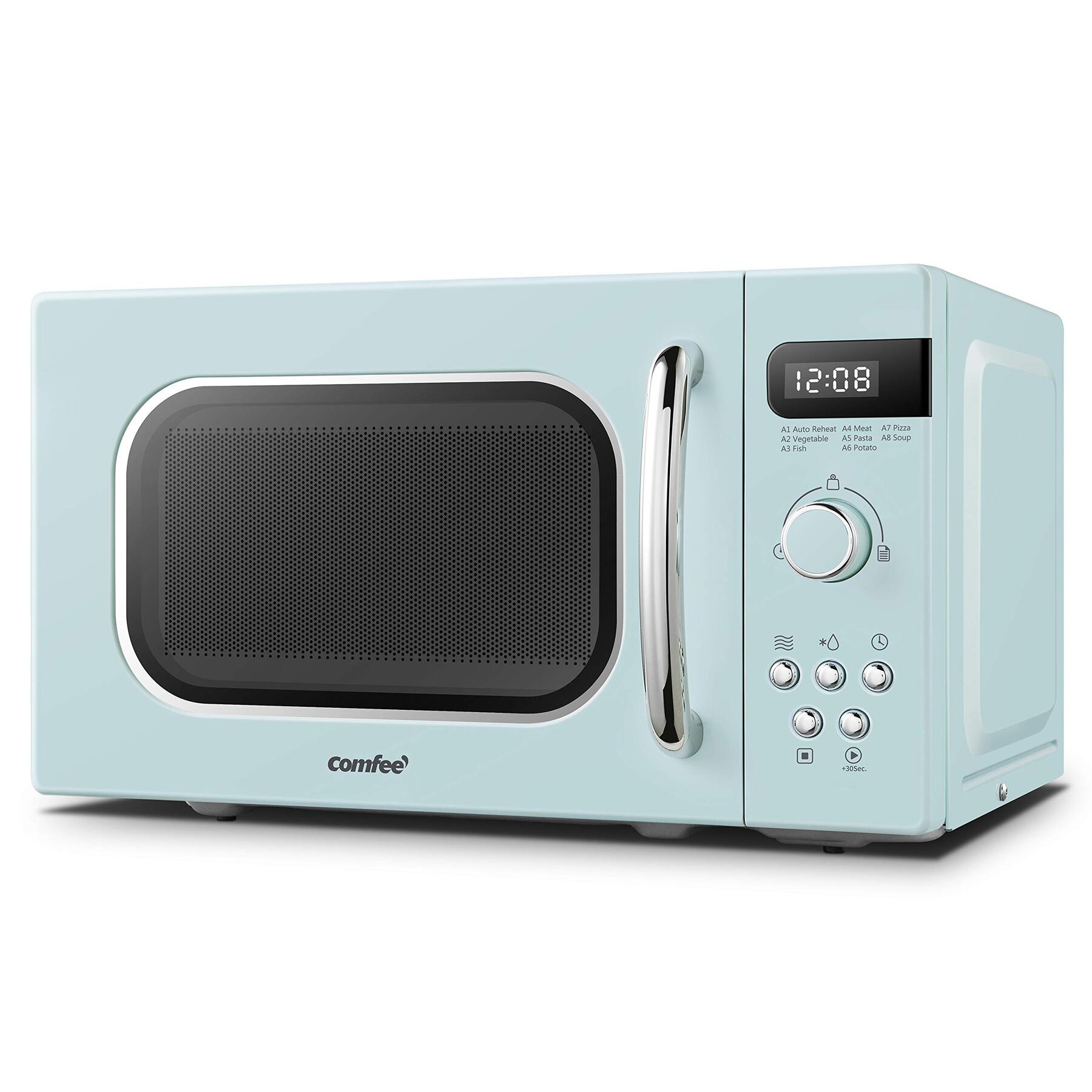 Comfee Retro Style Microwave Oven 800w 20L Mint