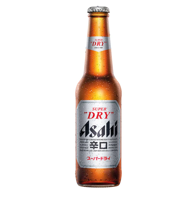 ASAHI SUPER DRY BEER BOTTLE EU 5.0% 330ML 日本辛口啤酒 330毫升
