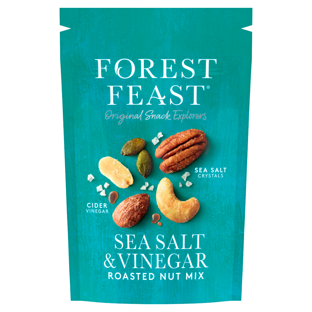 Forest Feast Sea Salt & Cider Vinegar Nut Mix 120g