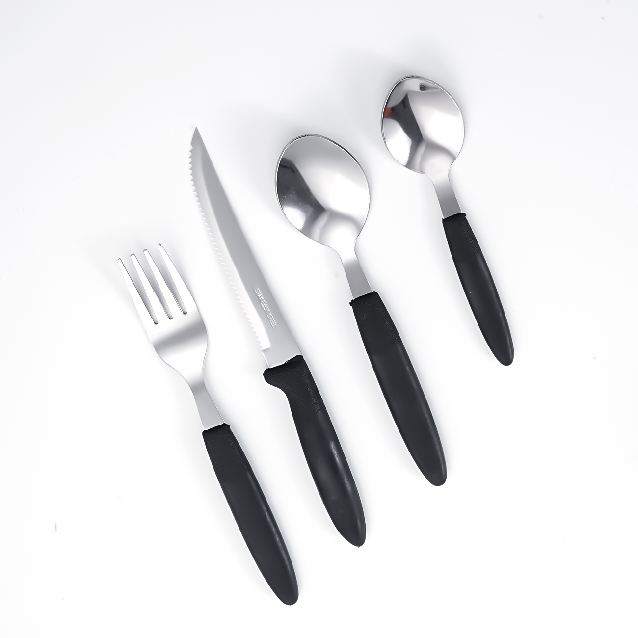EOTIA Cutlery set 4pcs , NoirSteel Series