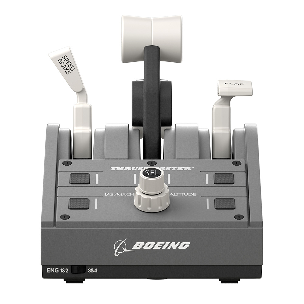 Thrustmaster - TCA Quadrant Boeing Edition - Throttle – Xbox Licensed (PC / Xbox One / Series X|S)