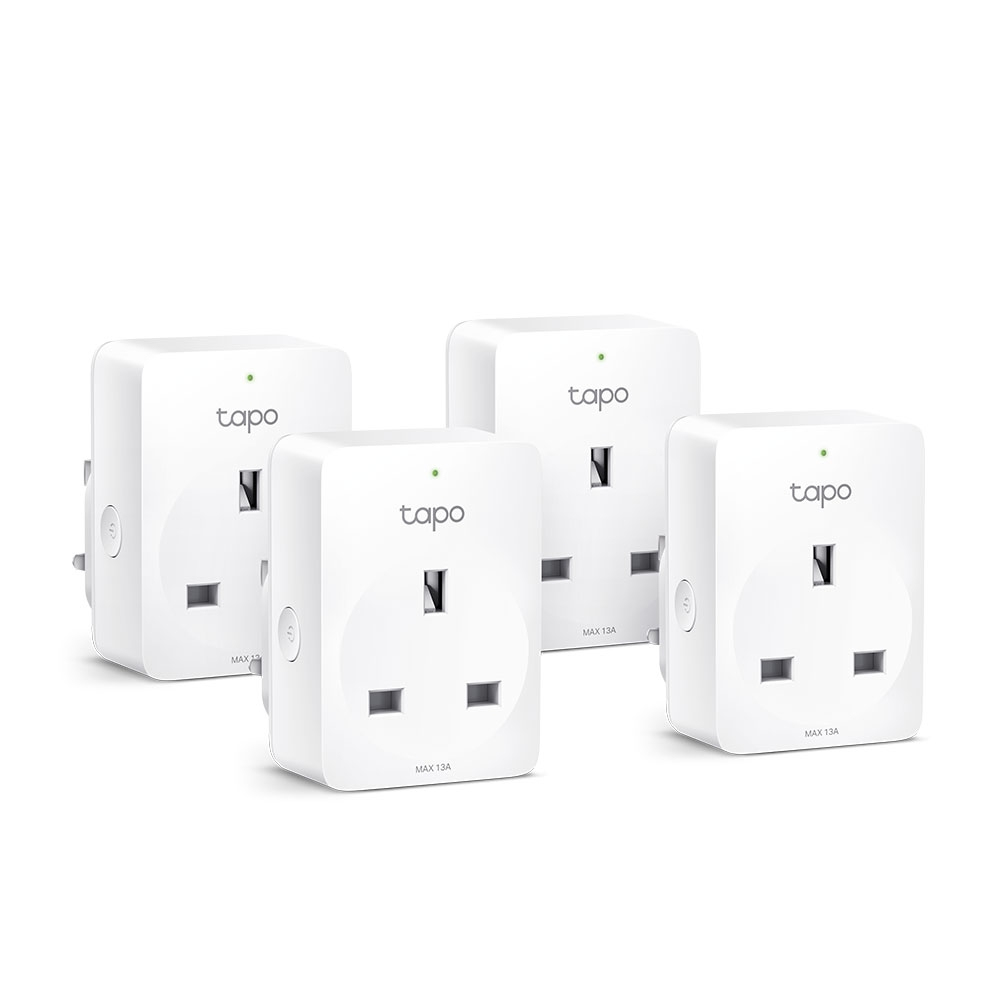 Tapo P110 Mini Smart Wi-Fi Plug, Energy Monitoring (4-pack)