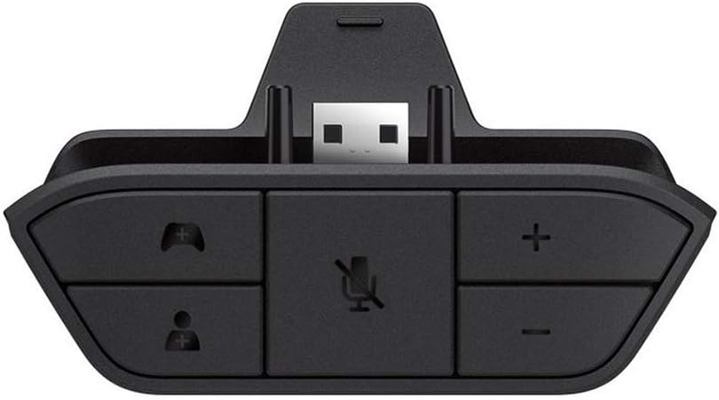 Microsoft Official Xbox One - Stereo Headset and Headset Adapter (Xbox One/PC)