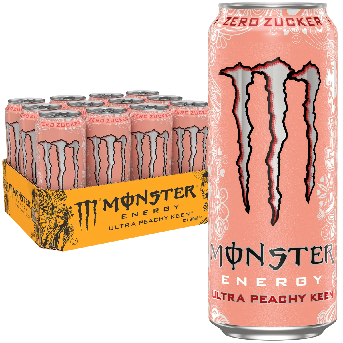 MONSTER ULTRA PEACHY 12x0,5L (inkl. 3€ Pfand)