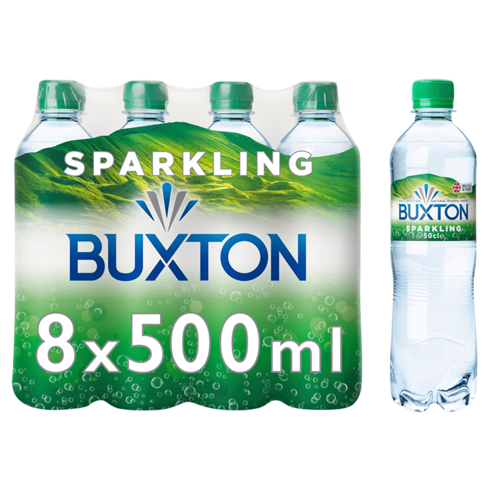 Buxton Sparkling 8X500ml