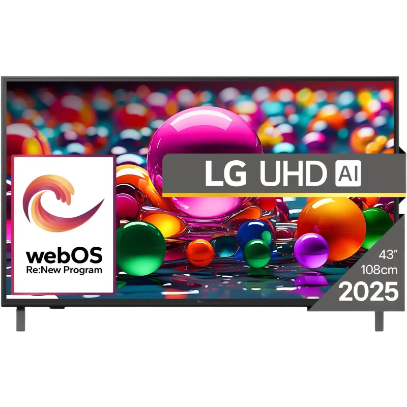LG UHD AI 43-Zoll UA75, 4K Smart TV, 2025