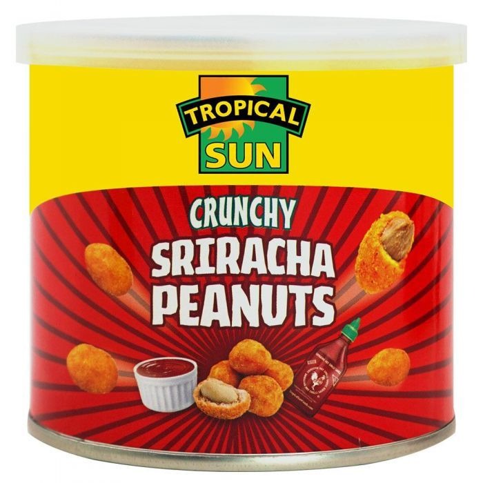 Crunchy Sriracha Peanuts 140g