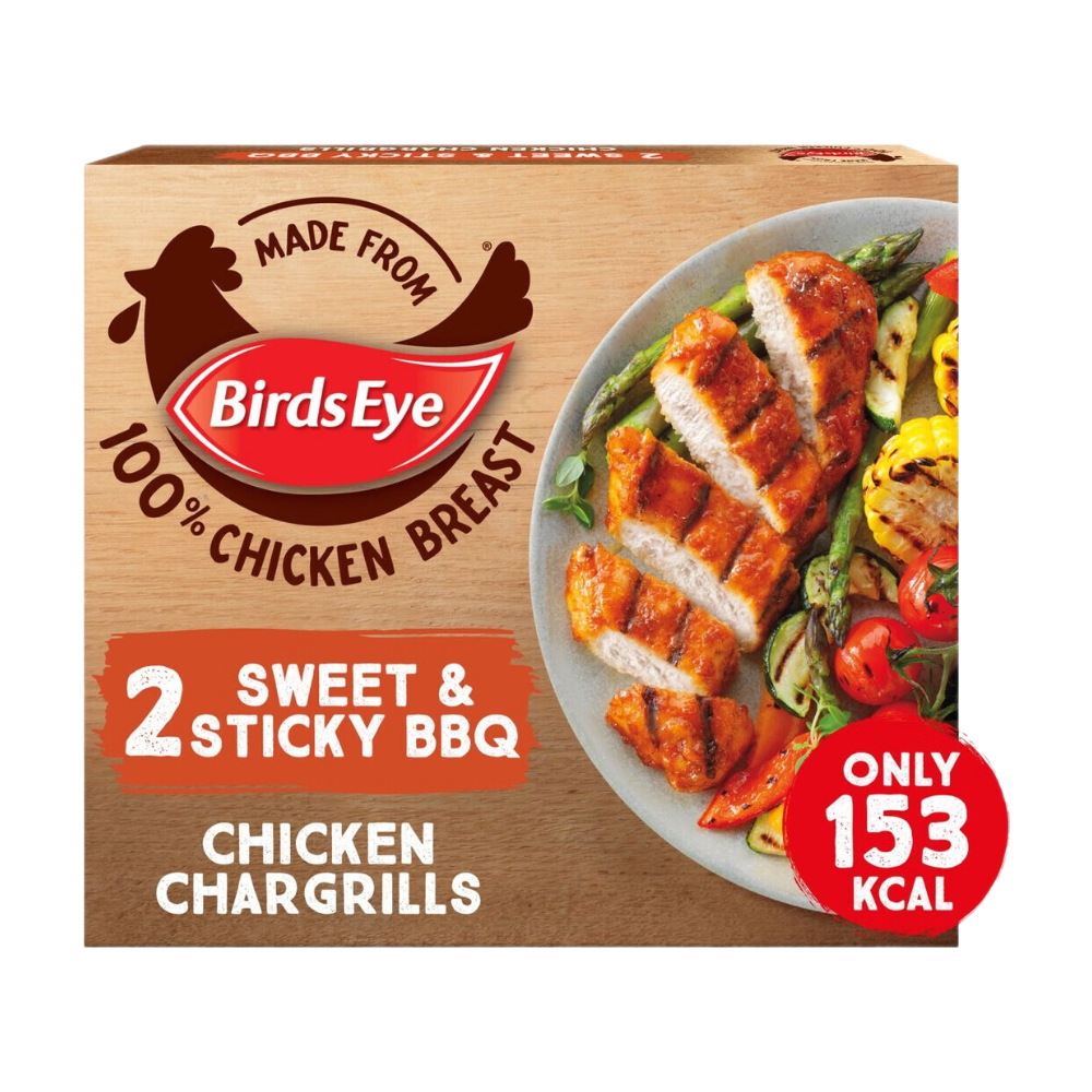 Birds Eye 2 Sweet & Sticky Barbecue Grills 174g