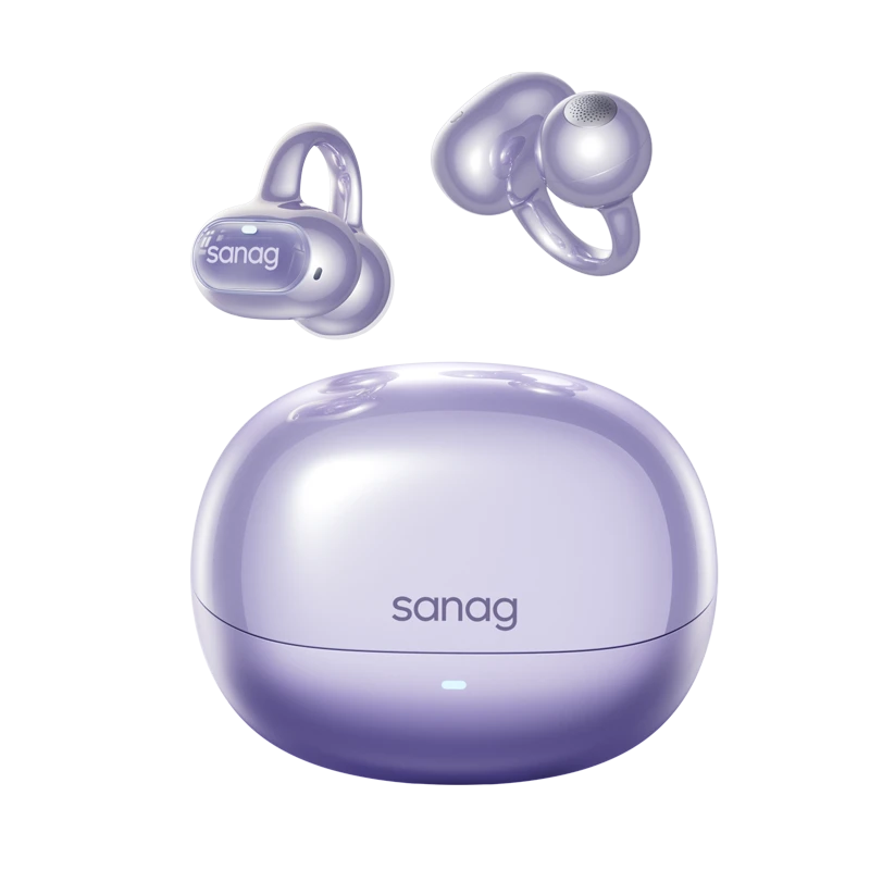 Sanag S8S Ultra Ear Clip Bluetooth Headphones Bone Conduction