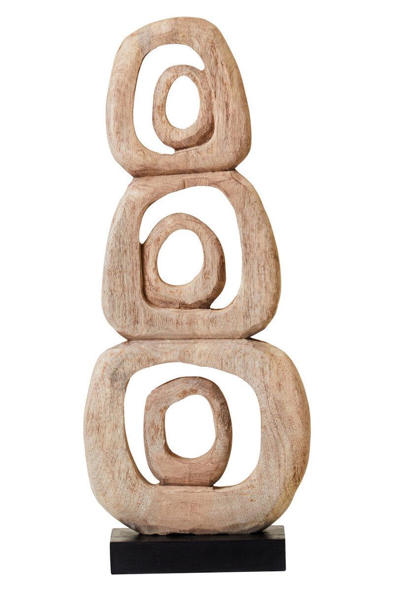Fifty Five South Sculpture Fidel Stacked Rings Natural