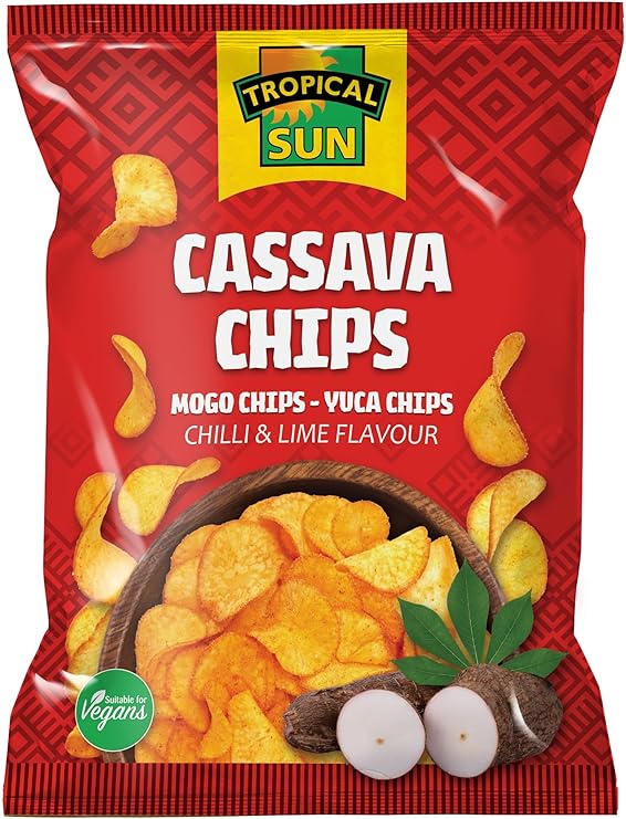 Cassava Chips Chilli & Lime 80g