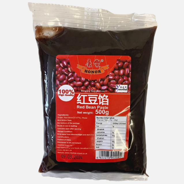 Honor Red Bean Paste 500g