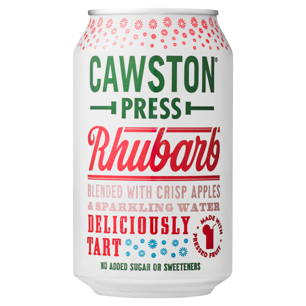 Cawston Press - Sparkling Rhubarb Juice - 330ml