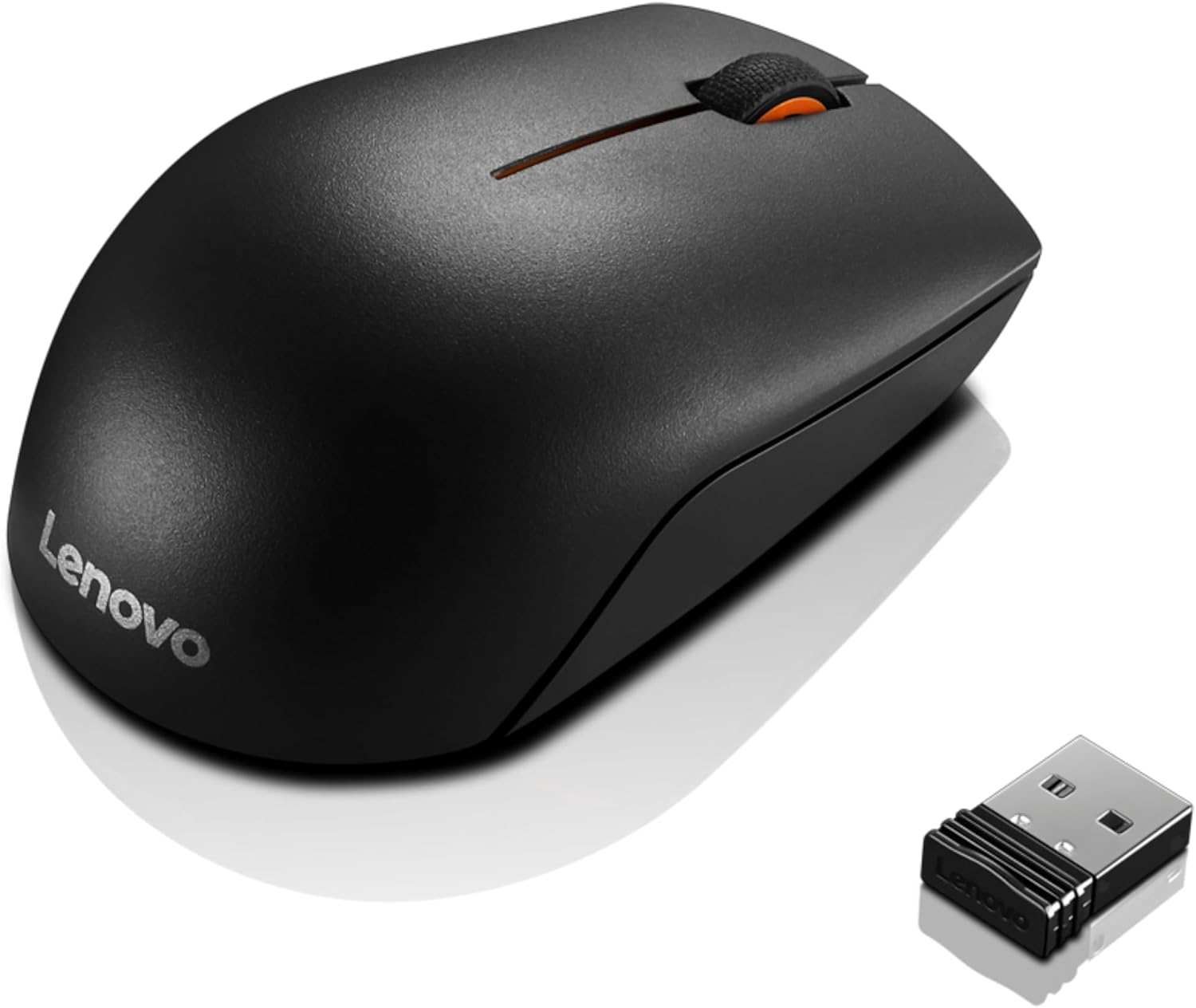 Lenovo 300 Wireless Compact Mouse - Black