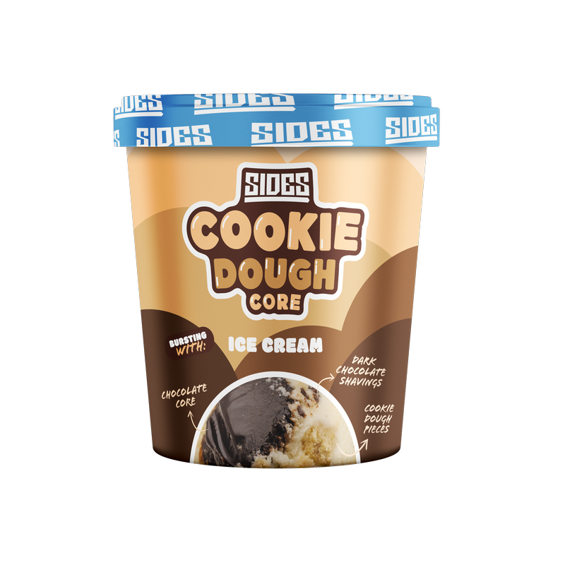Sides Cookie Dough Core Tub 500ml