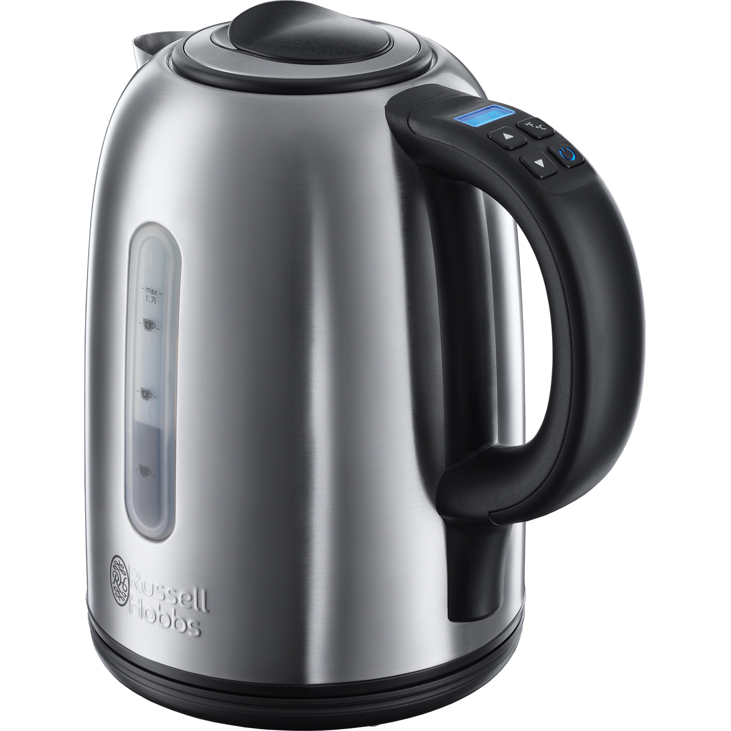 Russell Hobbs Classics Digital Quiet Boil Kettle, Fast Heat Up, Stylish - 21040