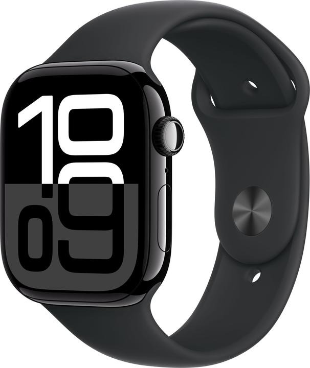 Apple Uhr Series 10 GPS WiFi 46mm Schwarz M/L 2024