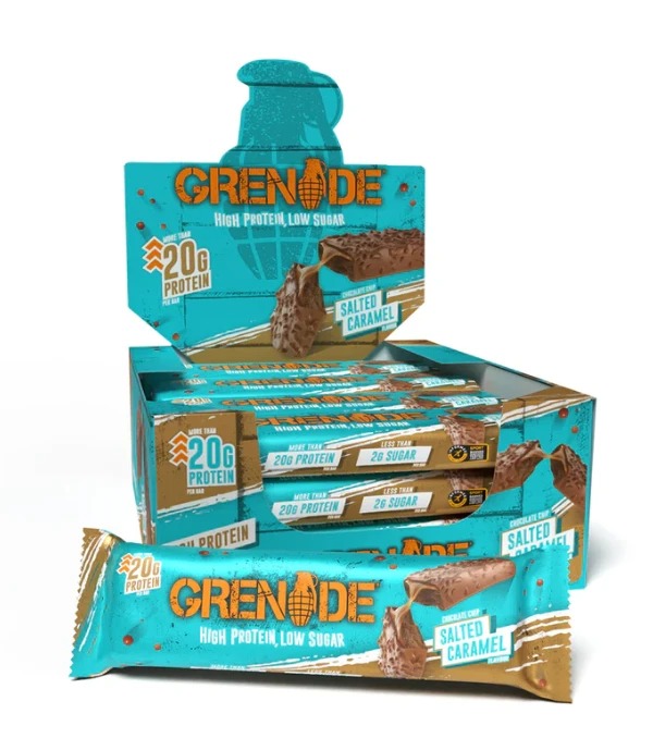 Grenade Carb Killa Chocolate Chip Salted Caramel 12 x 60g