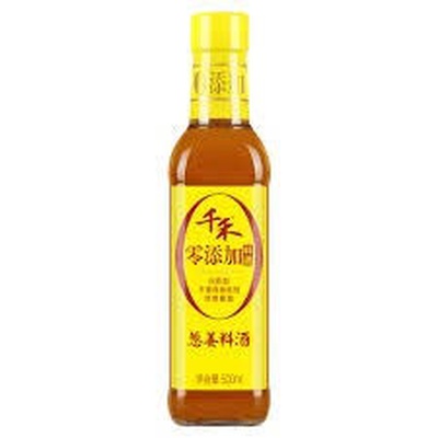 QH Brand Ginger Spring Onion Cooking Wine 500ml
