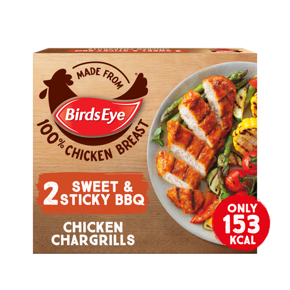 Birds Eye 2 Sweet & Sticky Barbecue Grills 174g