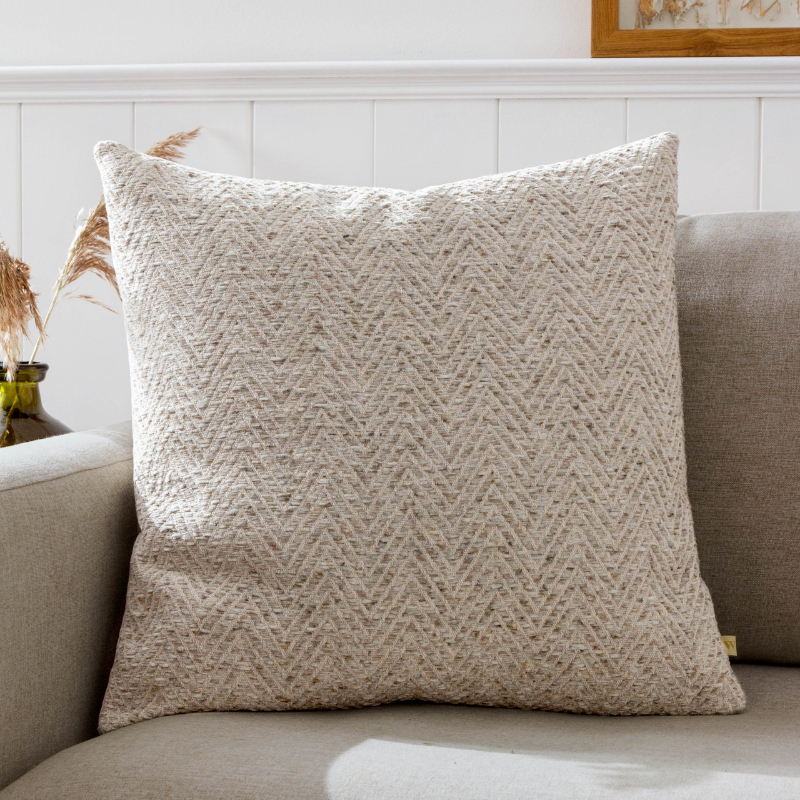 Wylder Cushion Croft Square Natural 50x50cm