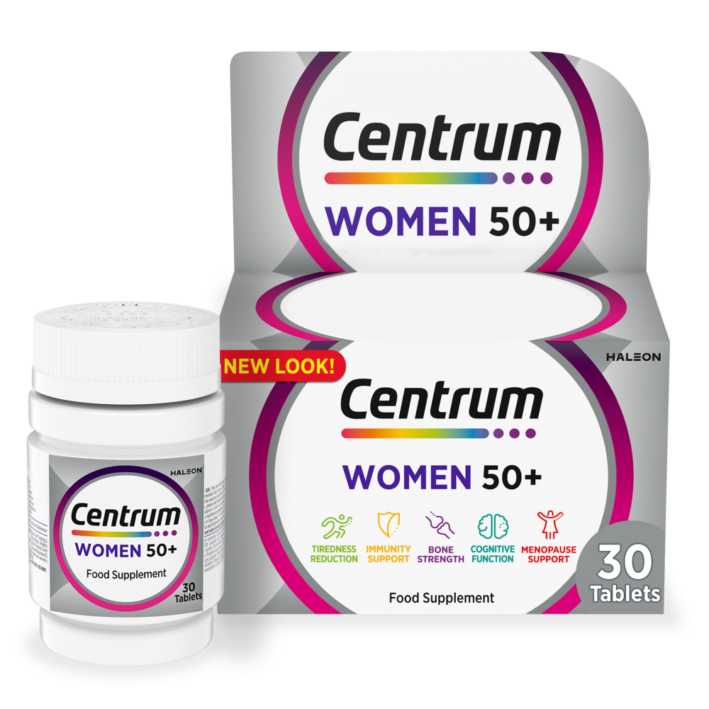 Centrum Women 50+ Multivitamins & Vitamin Tablets, 30