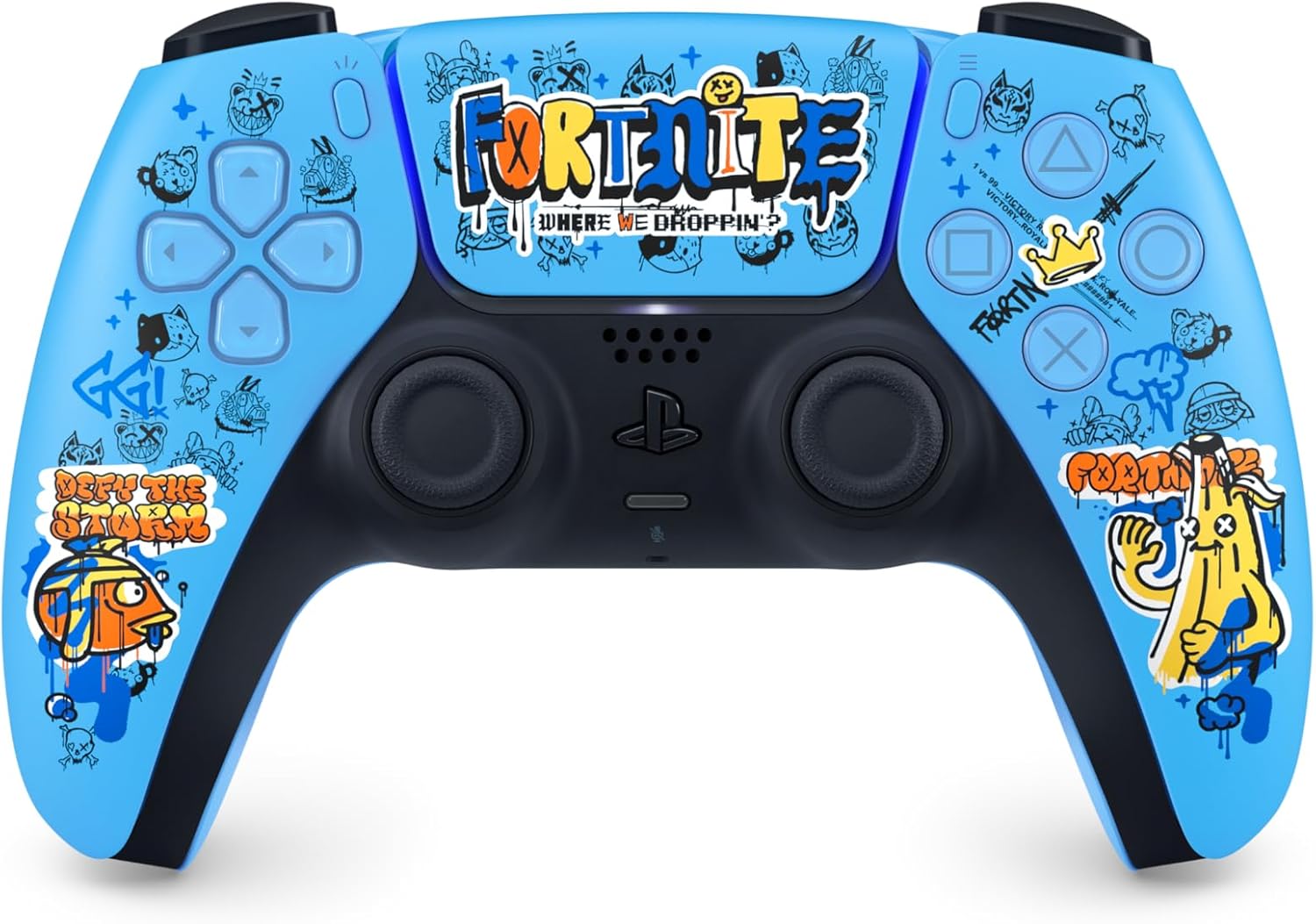 Sony Official PlayStation 5 - DualSense Wireless Controller - Fortnite Limited Edition