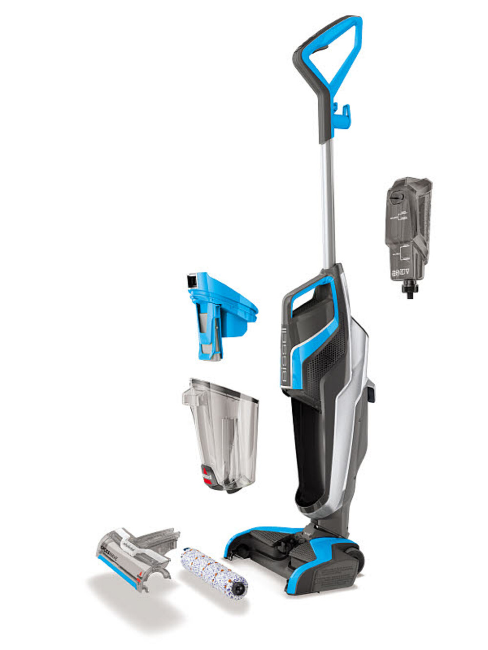 BISSELL CrossWave, 3-in-1 Multi-Surface Vacuum Cleaner, Floor cleaner machine All in One Step Vacuums, Washes & Dries, Wet and Dry Vacuum Cleaner For Hard Floors & Area Rugs, 560W, Corded, 1713