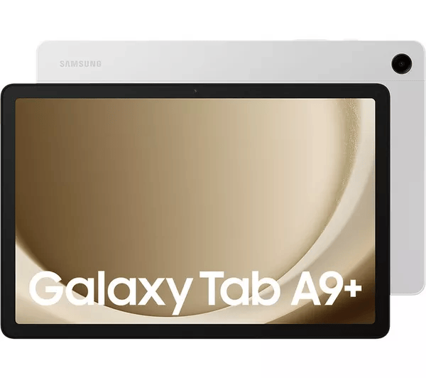 Samsung Galaxy Tab A9+ Android Tablet, 64GB Storage, Large Display, 3D Sound, Graphite, Silver (HK Version)