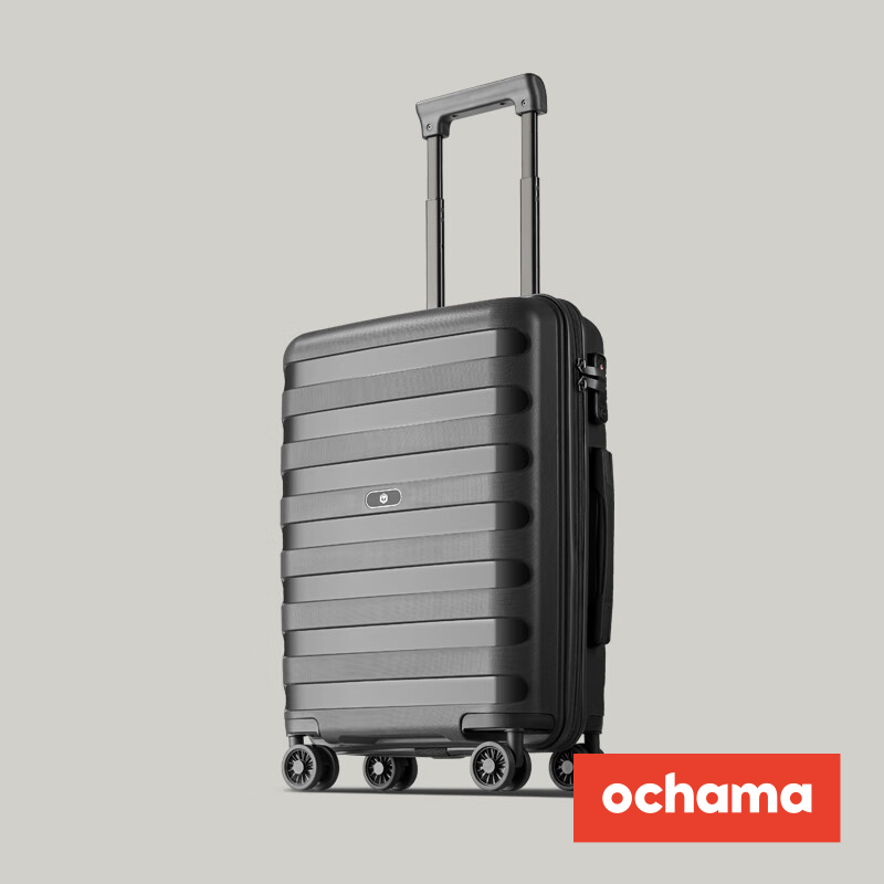 ochama Aviator Luggage Large Capacity Men and Women Trolley Case 24 Inch Suitcase Student
Password Box Carbon Black