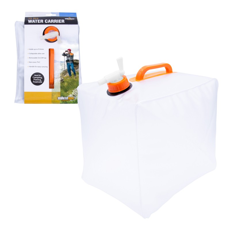 Milestone 15 Ltr Folding Water Carrier