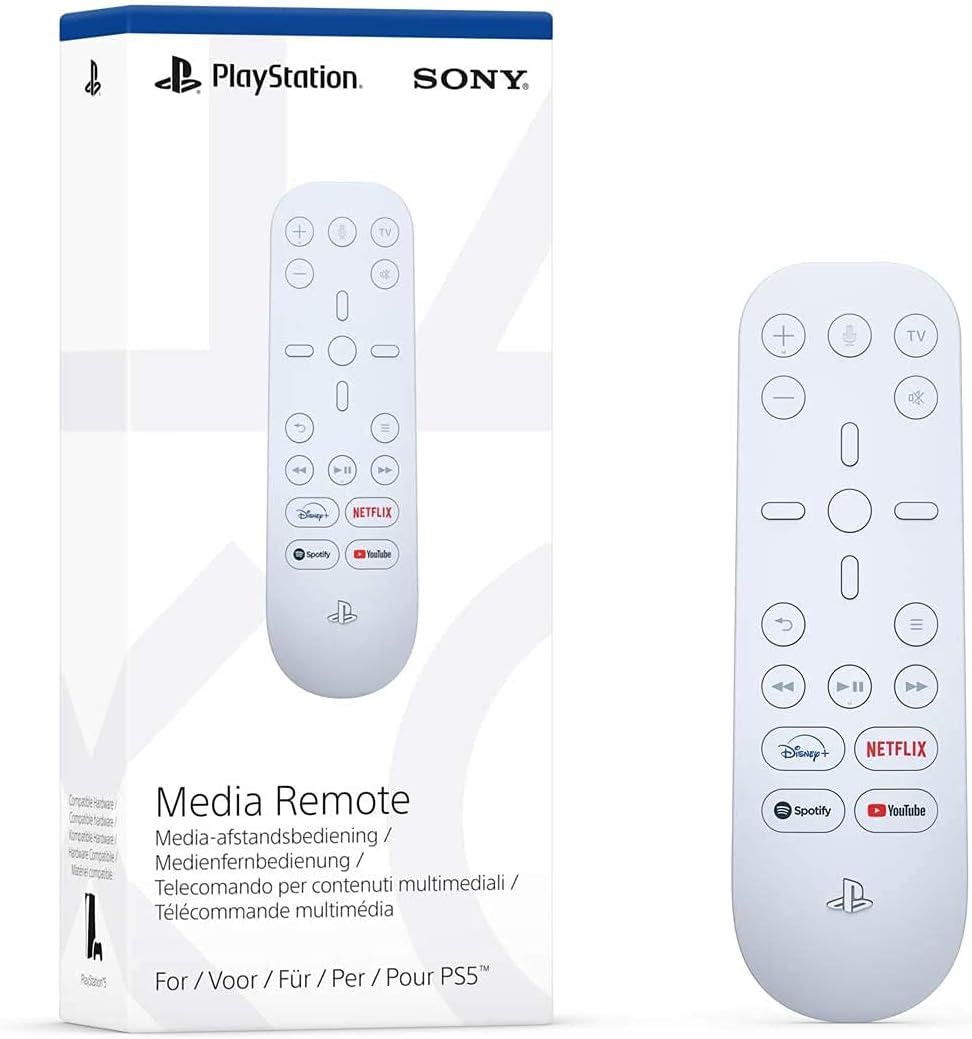Sony Official Playstation 5 - Media Remote (PS5)
