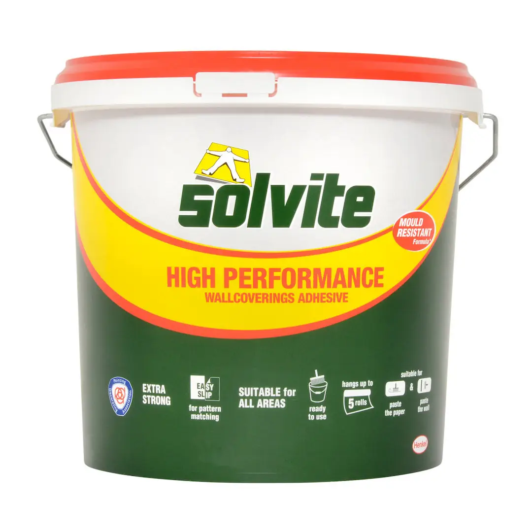 Solvite High Performance Ready Mixed Wallpaper Paste 4.5kg | Wallpaper & Wallpapering Supplies | Joybuy