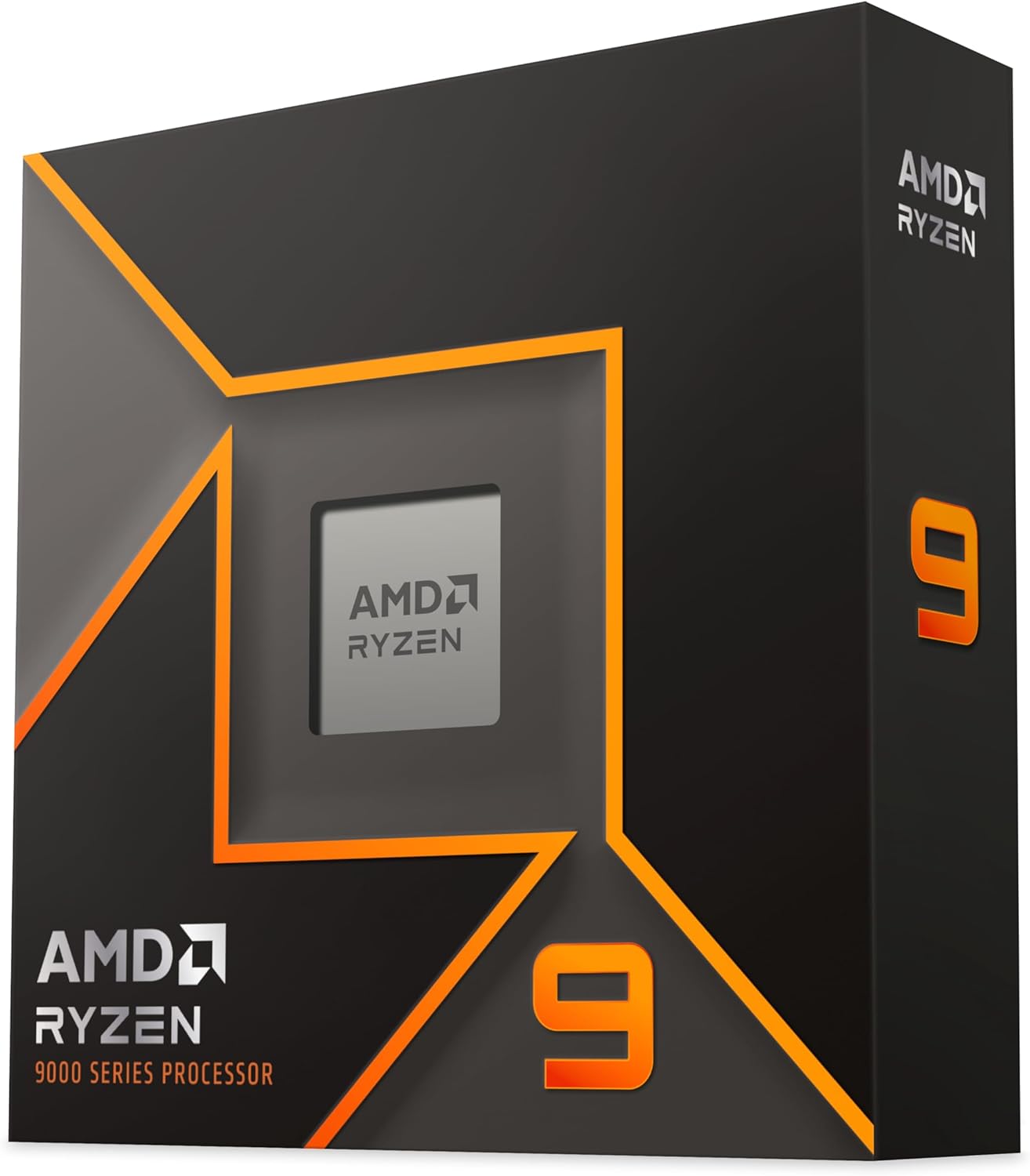 AMD Ryzen 9 9900X Prozessor mit integrierter Radeon-Grafik, im Boxed-Einzelverpackung ohne Kühler