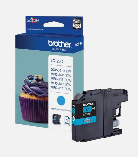 Brother Tinte LC-123 Cyan