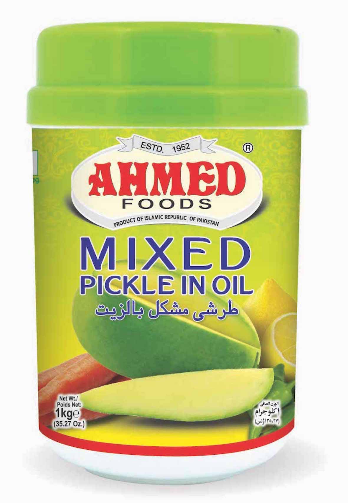 Ahm 1kg Mixed Pickle