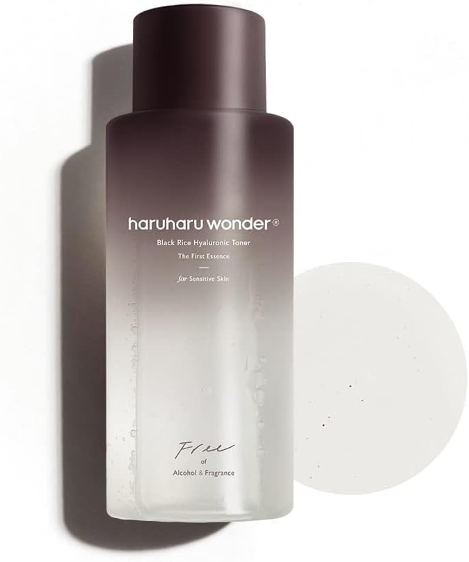 Haruharu Wonder Black Rice Hyaluronic Toner 300 ml - For Sensitive Skin