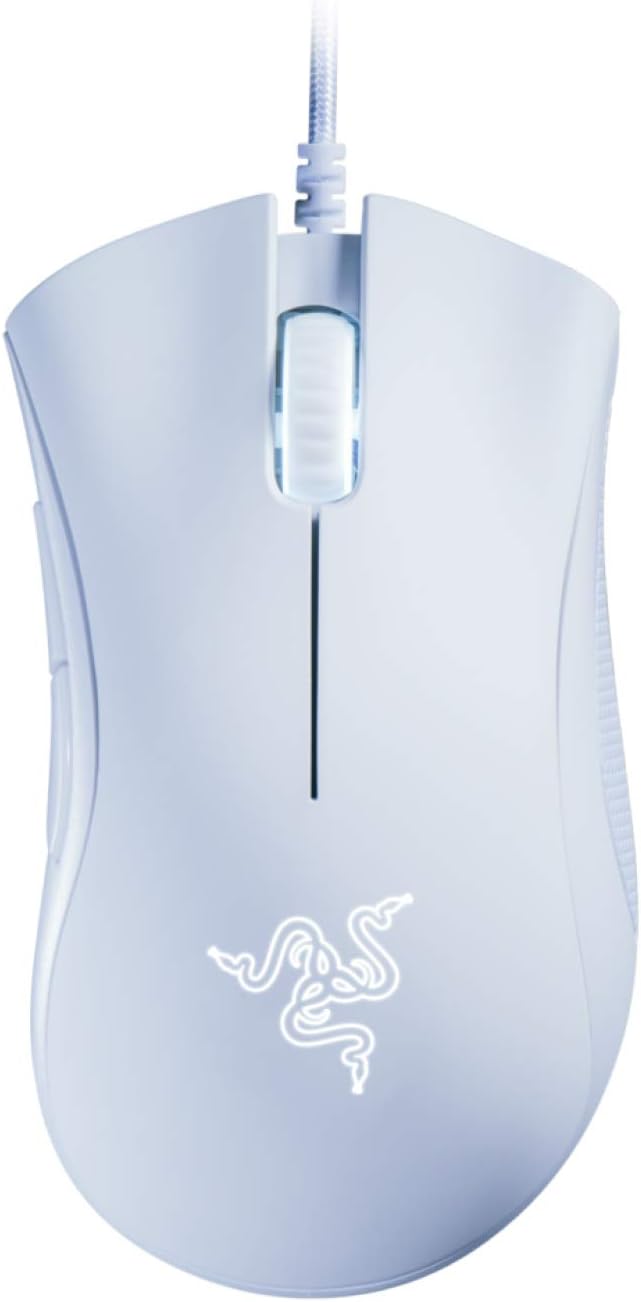 Razer DeathAdder Essential (2021) - Wired Gaming Mouse - White
