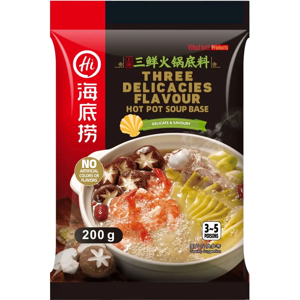 HDL Hotpot Base - Shrimp Soup 200g 海底撈火鍋底料-上湯三鮮200g