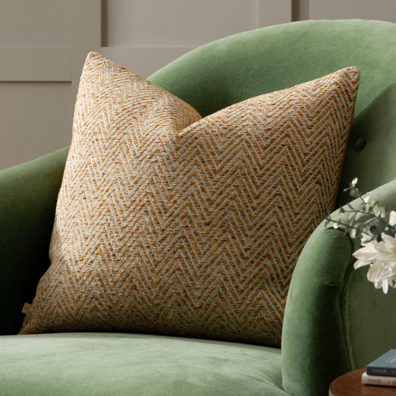 Wylder Cushion Croft Square Honey 50x50cm