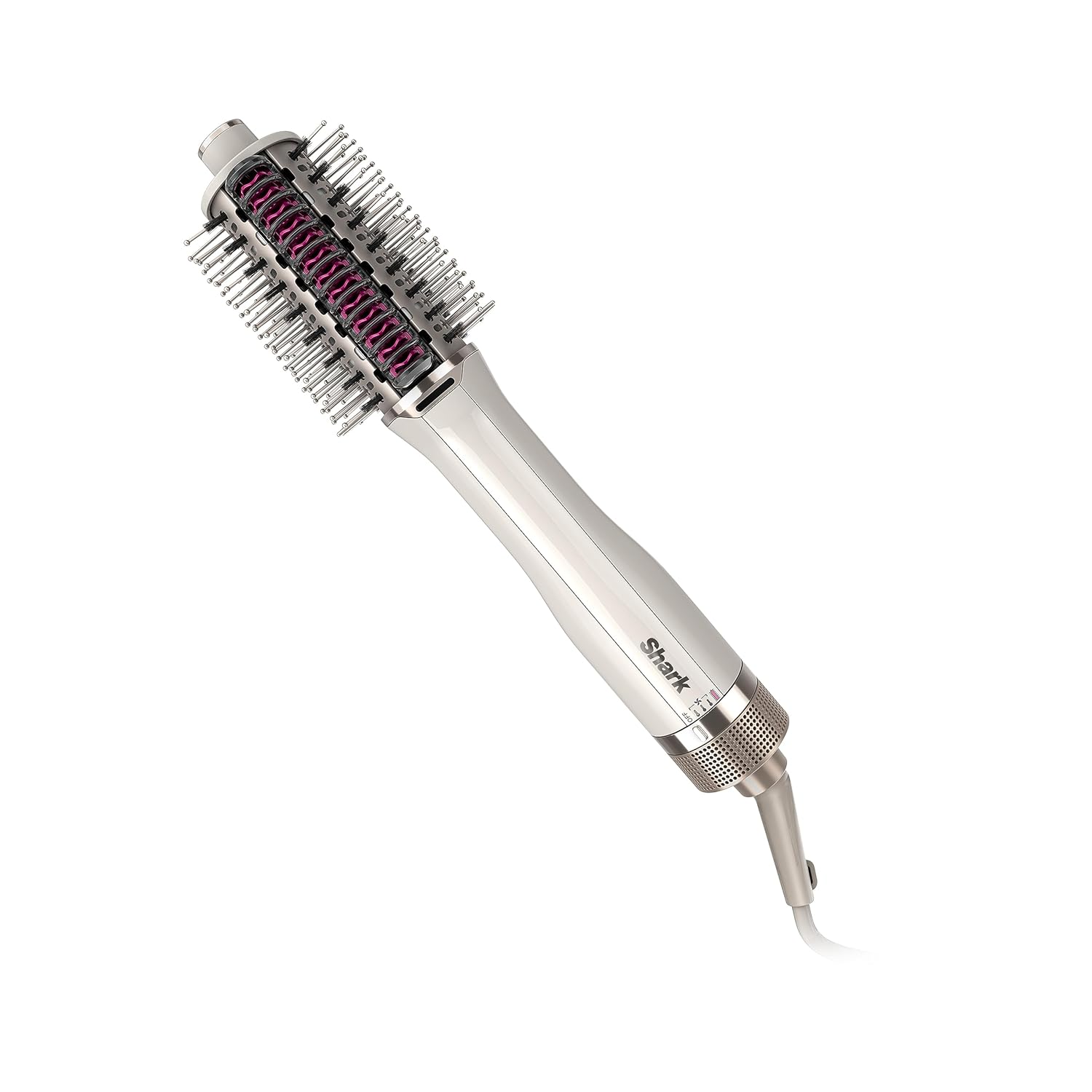 Shark SmoothStyle Haartrockner & Styler mit Glättkamm, Nasshaar-Modus, Trockenhaar-Modus, 3 Heizstufen, für alle Haartypen, Silk HT202EU